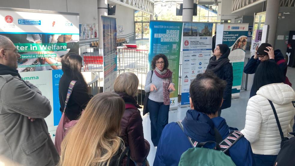 Visita al nuovo polo didattico (cisterna)
