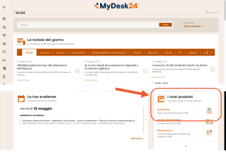 Screenshot Home Page Sole 24 Ore