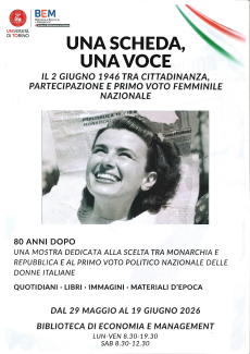 Promo mostra "Una scheda, una voce"