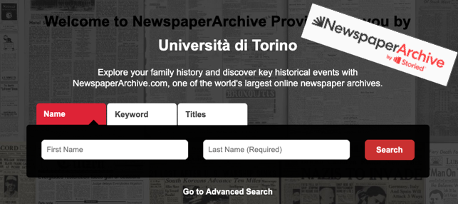 Promo banca NewspaperArchive